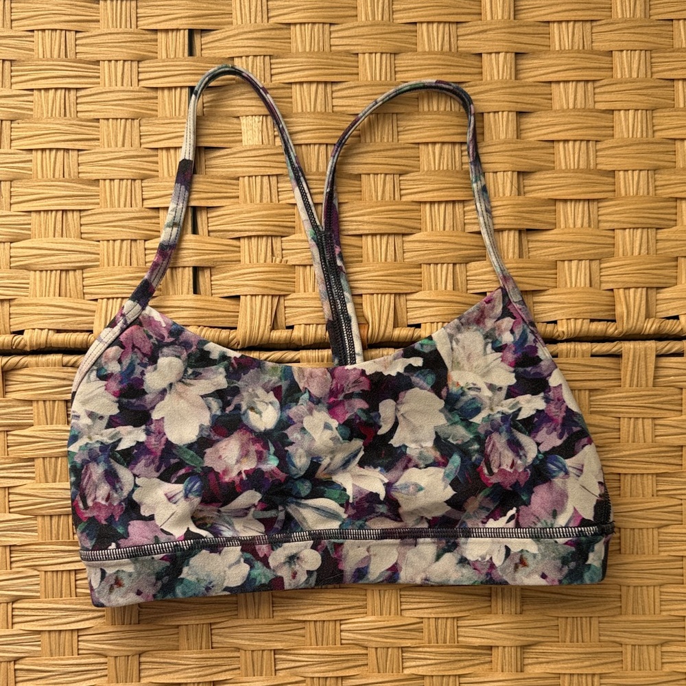 LULULEMON Floral Women's Sports Bra 6